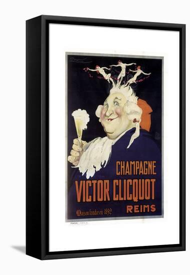 Champagne Cliquot-null-Framed Premier Image Canvas