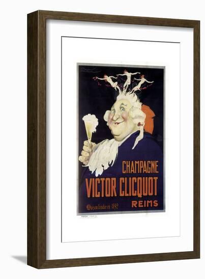 Champagne Cliquot-null-Framed Giclee Print