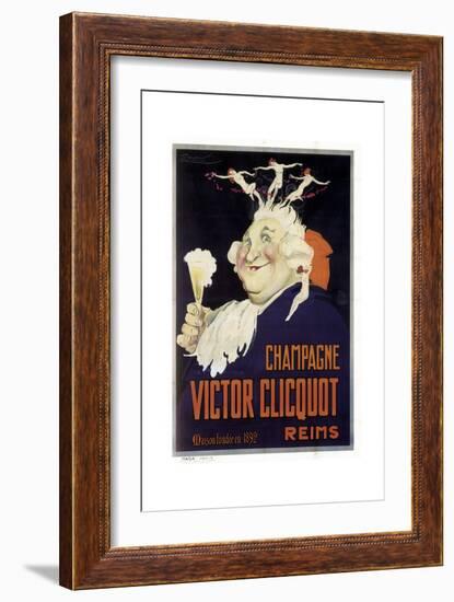 Champagne Cliquot-null-Framed Giclee Print