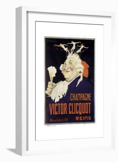 Champagne Cliquot-null-Framed Giclee Print