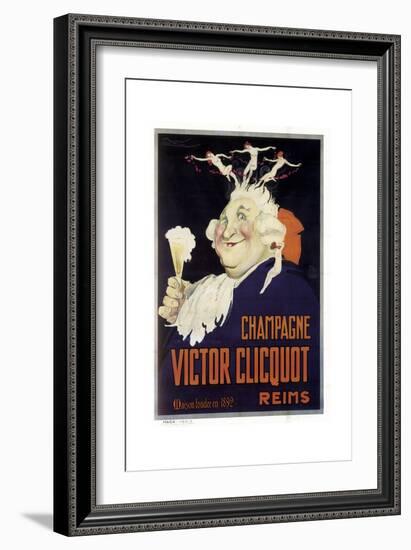 Champagne Cliquot-null-Framed Giclee Print