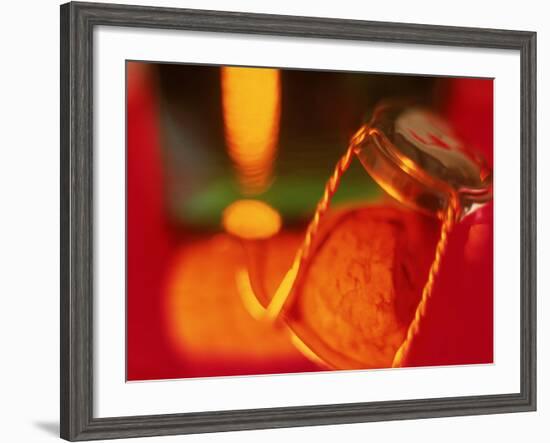 Champagne Cork and Cover-Peter Adams-Framed Photographic Print