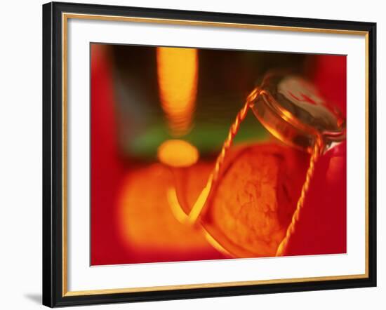 Champagne Cork and Cover-Peter Adams-Framed Photographic Print