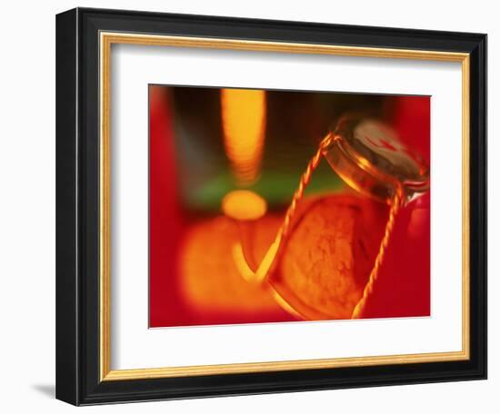 Champagne Cork and Cover-Peter Adams-Framed Photographic Print