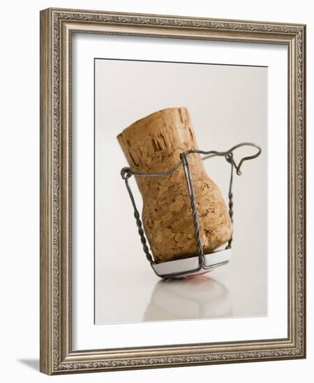 Champagne Cork-Tom Grill-Framed Photographic Print