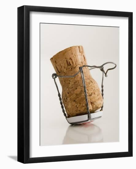 Champagne Cork-Tom Grill-Framed Photographic Print