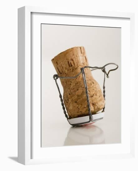 Champagne Cork-Tom Grill-Framed Photographic Print