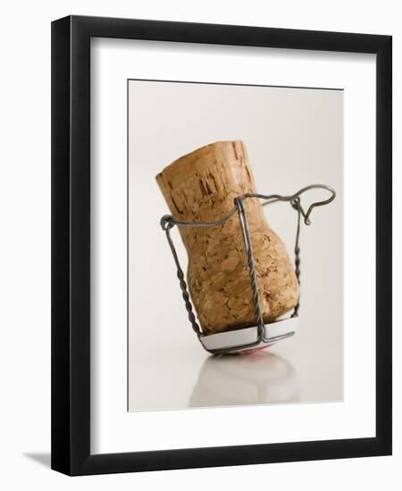 Champagne Cork-Tom Grill-Framed Photographic Print