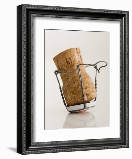 Champagne Cork-Tom Grill-Framed Photographic Print