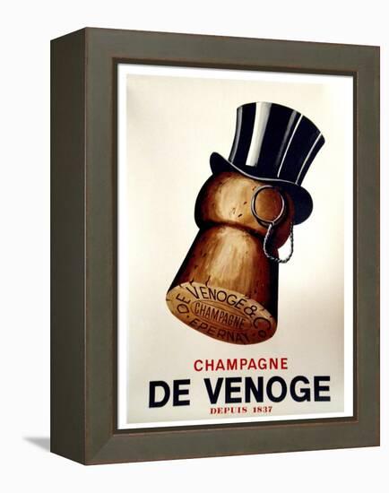 Champagne Cork-Vintage Apple Collection-Framed Premier Image Canvas