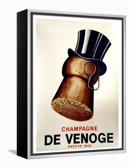 Champagne Cork-Vintage Apple Collection-Framed Premier Image Canvas