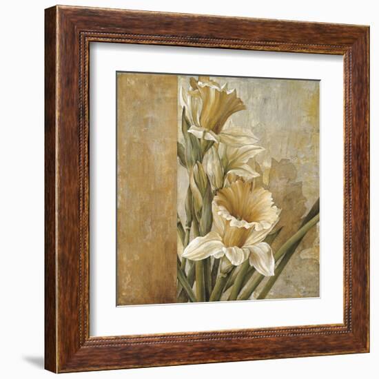 Champagne Daffodils II-Linda Thompson-Framed Giclee Print