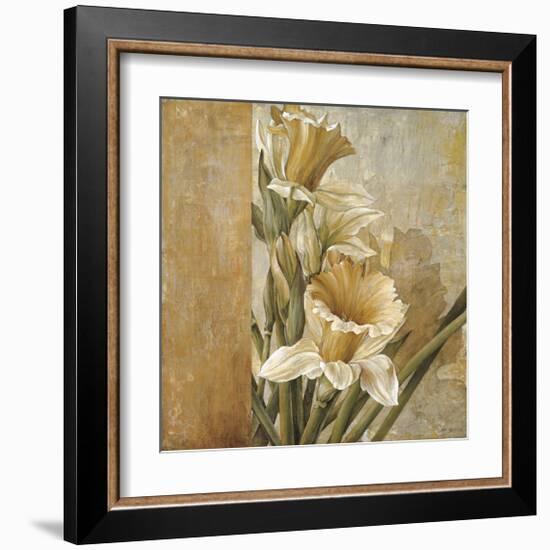 Champagne Daffodils II-Linda Thompson-Framed Giclee Print