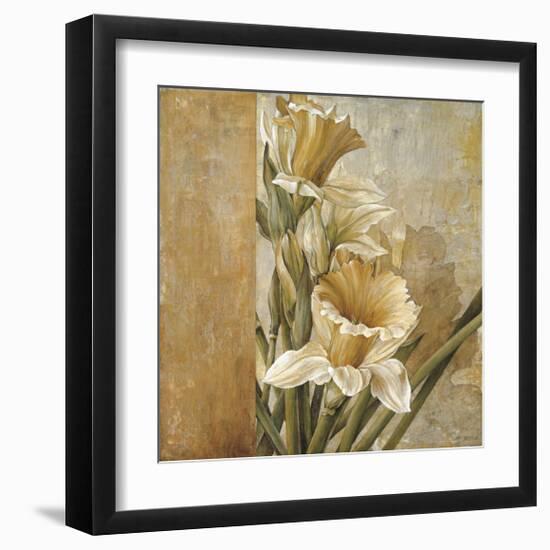 Champagne Daffodils II-Linda Thompson-Framed Giclee Print