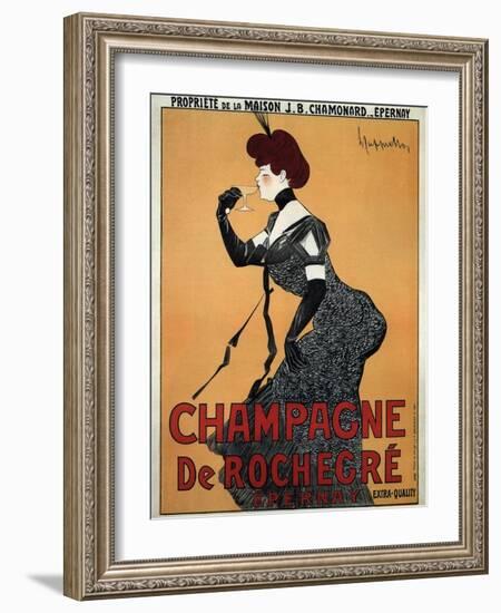 Champagne De Rochegre-Leonetto Cappiello-Framed Art Print