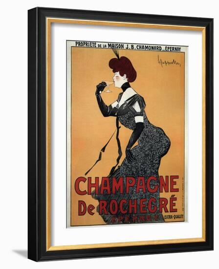 Champagne De Rochegre-Leonetto Cappiello-Framed Art Print