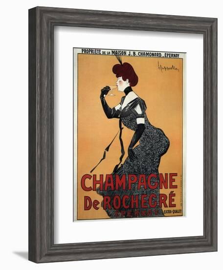 Champagne De Rochegre-Leonetto Cappiello-Framed Art Print