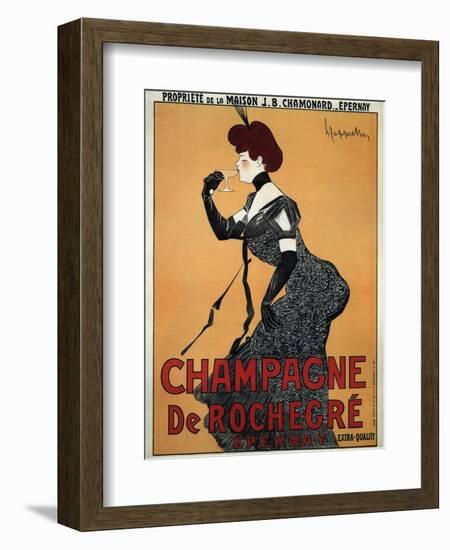 Champagne De Rochegre-Leonetto Cappiello-Framed Art Print