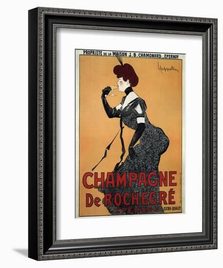 Champagne De Rochegre-Leonetto Cappiello-Framed Art Print