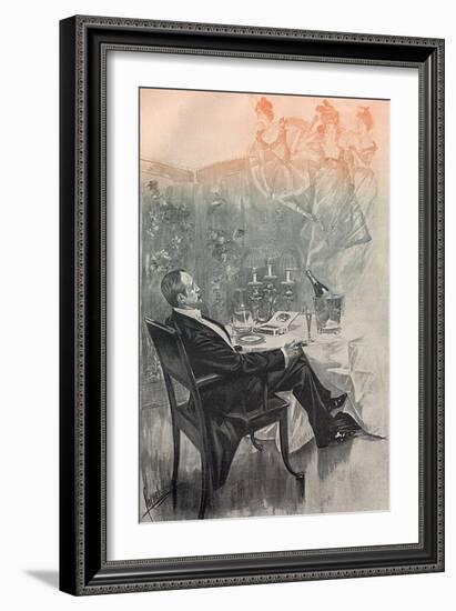 Champagne Dreams-E. Cucuel-Framed Art Print