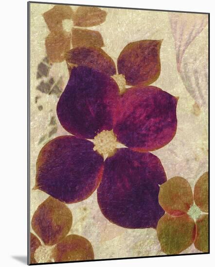 Champagne Floral II-Collezione Botanica-Mounted Giclee Print