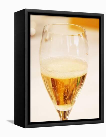 Champagne Flute with Gosset Grand Reserve Champagne, Restaurant Les Berceaux, Patrick Michelon-Per Karlsson-Framed Premier Image Canvas