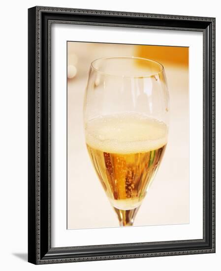 Champagne Flute with Gosset Grand Reserve Champagne, Restaurant Les Berceaux, Patrick Michelon-Per Karlsson-Framed Photographic Print