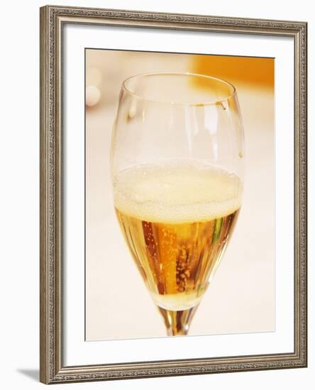 Champagne Flute with Gosset Grand Reserve Champagne, Restaurant Les Berceaux, Patrick Michelon-Per Karlsson-Framed Photographic Print