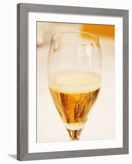 Champagne Flute with Gosset Grand Reserve Champagne, Restaurant Les Berceaux, Patrick Michelon-Per Karlsson-Framed Photographic Print