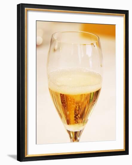 Champagne Flute with Gosset Grand Reserve Champagne, Restaurant Les Berceaux, Patrick Michelon-Per Karlsson-Framed Photographic Print