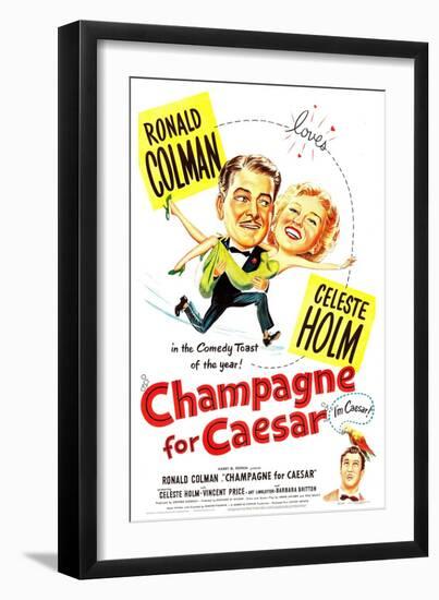 Champagne for Caesar-null-Framed Art Print