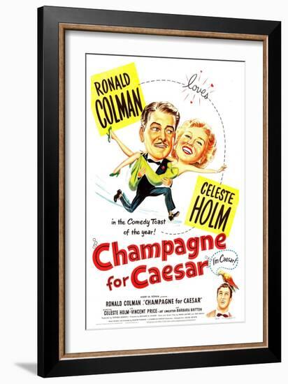 Champagne for Caesar-null-Framed Art Print