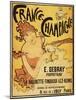 Champagne, France - E. Debray Champagne Advertisement Poster-Lantern Press-Mounted Art Print