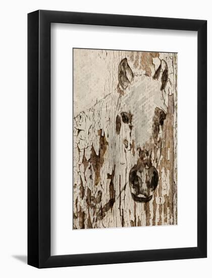 Champagne Horse-null-Framed Art Print