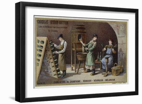 Champagne Manufacturing-null-Framed Giclee Print