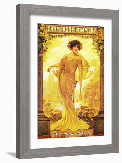 Champagne Pommery-Vintage Apple Collection-Framed Giclee Print