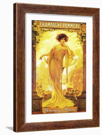 Champagne Pommery-Vintage Apple Collection-Framed Giclee Print