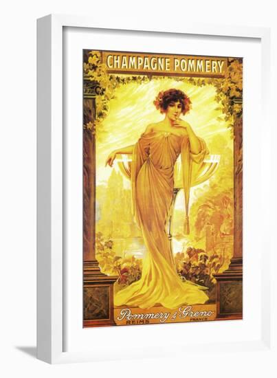 Champagne Pommery-Vintage Apple Collection-Framed Giclee Print