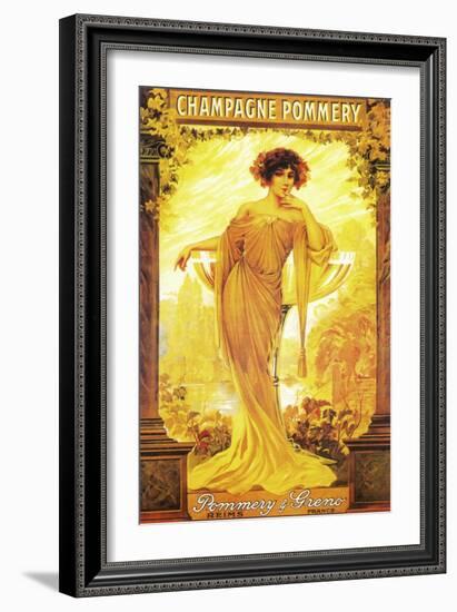 Champagne Pommery-Vintage Apple Collection-Framed Giclee Print