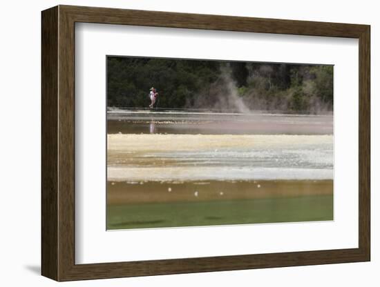 Champagne Pool, Hot Springs, Waiotapu Goethermal Wonderland, Rotorua, New Zealand, Oceania-Jeremy Bright-Framed Photographic Print