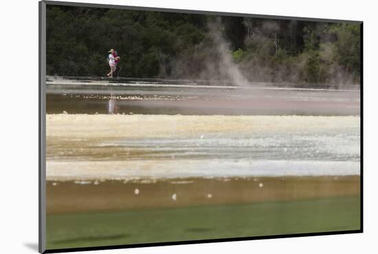 Champagne Pool, Hot Springs, Waiotapu Goethermal Wonderland, Rotorua, New Zealand, Oceania-Jeremy Bright-Mounted Photographic Print