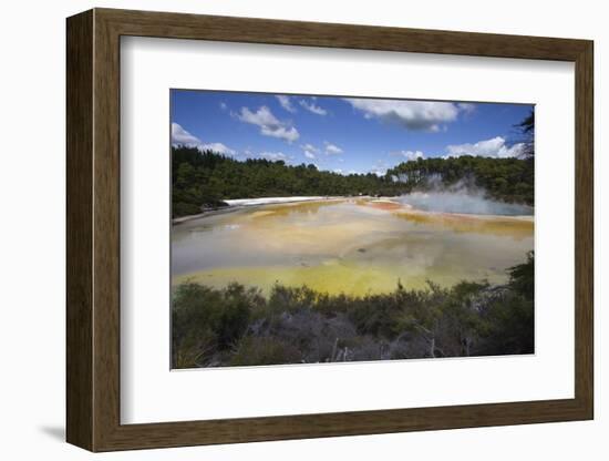 Champagne Pool, Hot Springs, Waiotapu Goethermal Wonderland, Rotorua, New Zealand, Oceania-Jeremy Bright-Framed Photographic Print