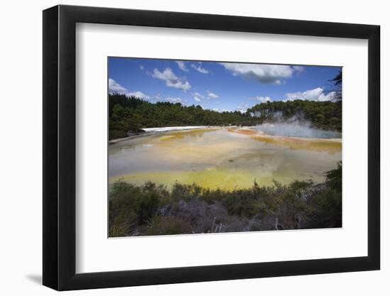 Champagne Pool, Hot Springs, Waiotapu Goethermal Wonderland, Rotorua, New Zealand, Oceania-Jeremy Bright-Framed Photographic Print