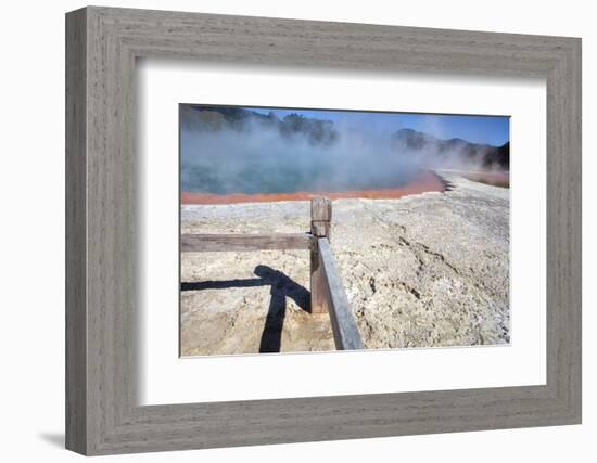 Champagne Pool, Hot Springs, Waiotapu Goethermal Wonderland, Rotorua, New Zealand, Oceania-Jeremy Bright-Framed Photographic Print