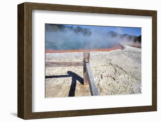 Champagne Pool, Hot Springs, Waiotapu Goethermal Wonderland, Rotorua, New Zealand, Oceania-Jeremy Bright-Framed Photographic Print