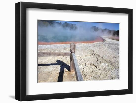 Champagne Pool, Hot Springs, Waiotapu Goethermal Wonderland, Rotorua, New Zealand, Oceania-Jeremy Bright-Framed Photographic Print