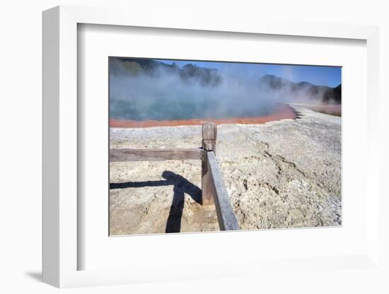 Champagne Pool, Hot Springs, Waiotapu Goethermal Wonderland, Rotorua, New Zealand, Oceania-Jeremy Bright-Framed Photographic Print