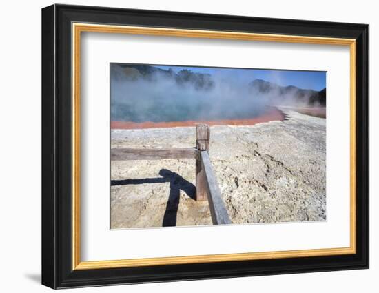 Champagne Pool, Hot Springs, Waiotapu Goethermal Wonderland, Rotorua, New Zealand, Oceania-Jeremy Bright-Framed Photographic Print