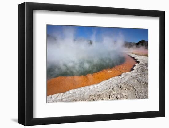 Champagne Pool, Hot Springs, Waiotapu Goethermal Wonderland, Rotorua, New Zealand, Oceania-Jeremy Bright-Framed Photographic Print