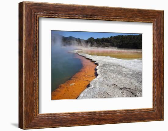 Champagne Pool, Hot Springs, Waiotapu Goethermal Wonderland, Rotorua, New Zealand, Oceania-Jeremy Bright-Framed Photographic Print